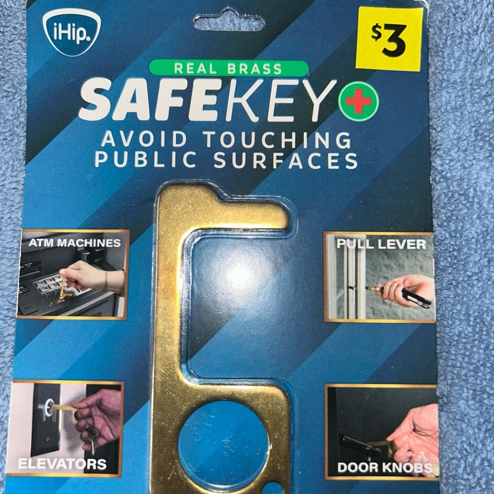 h.i.p. SafeKey Brass Touch Tool